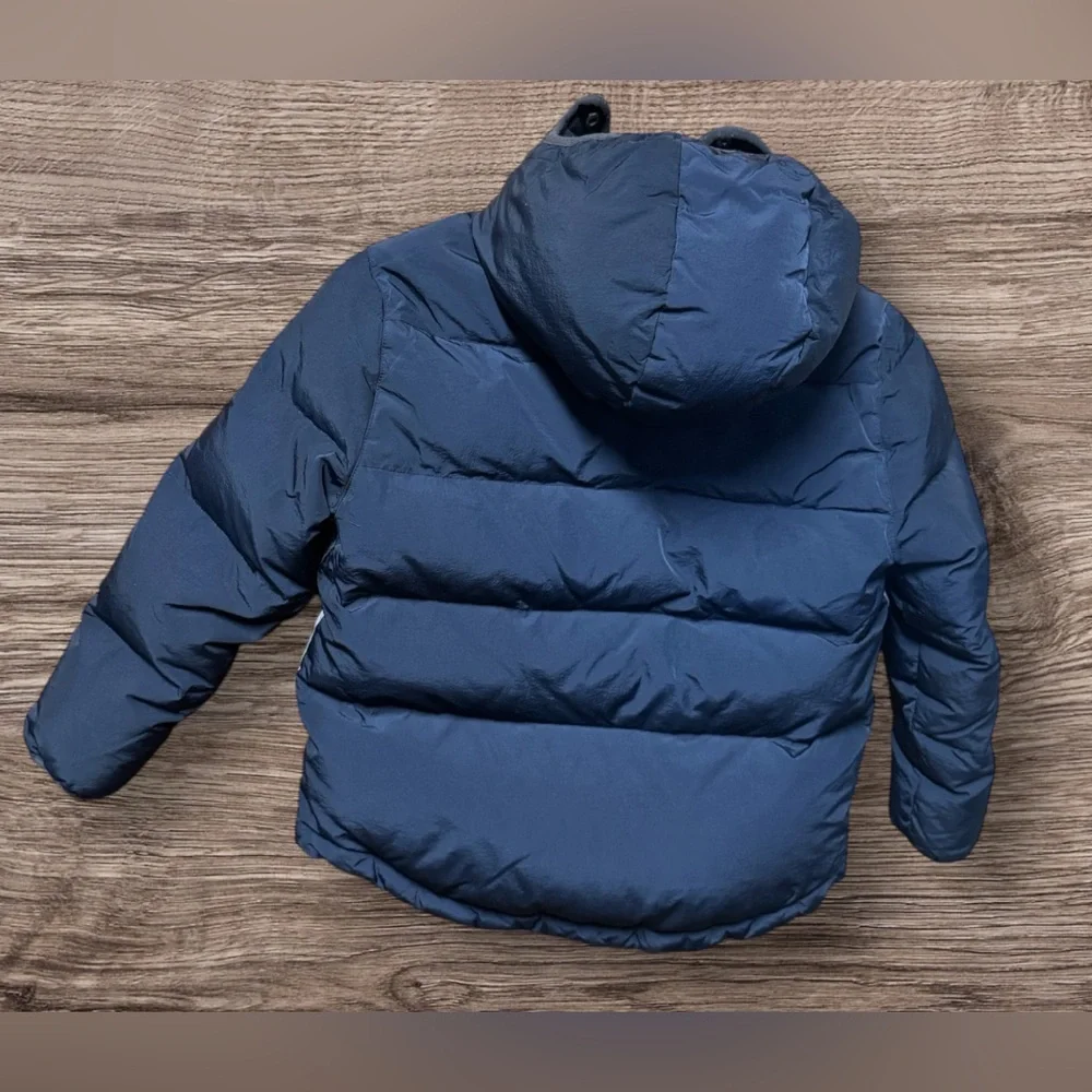 EUC Tommy Hilfiger Children Boy's Full Zip Winter Jacket W/Down Fill Outer
